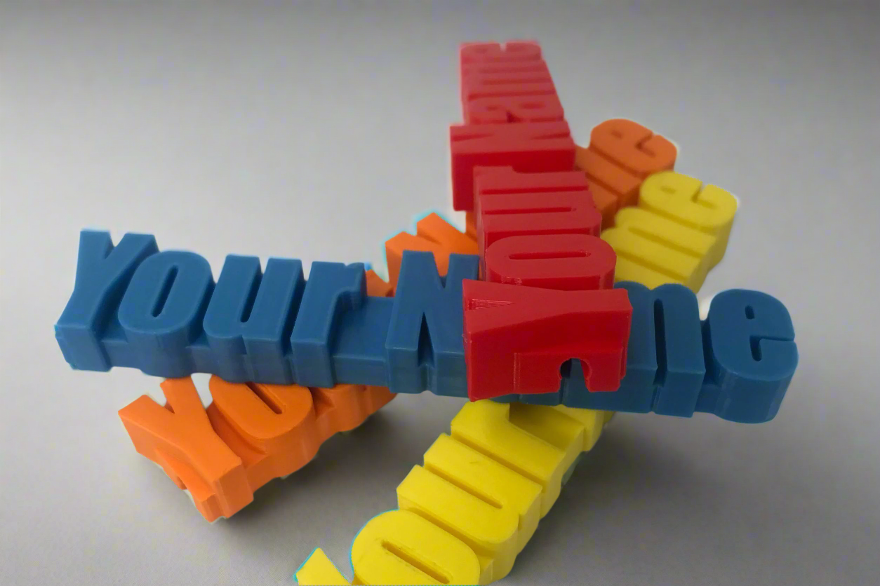 Personalised 3D Printed Cable Clip Custom Pack of 2