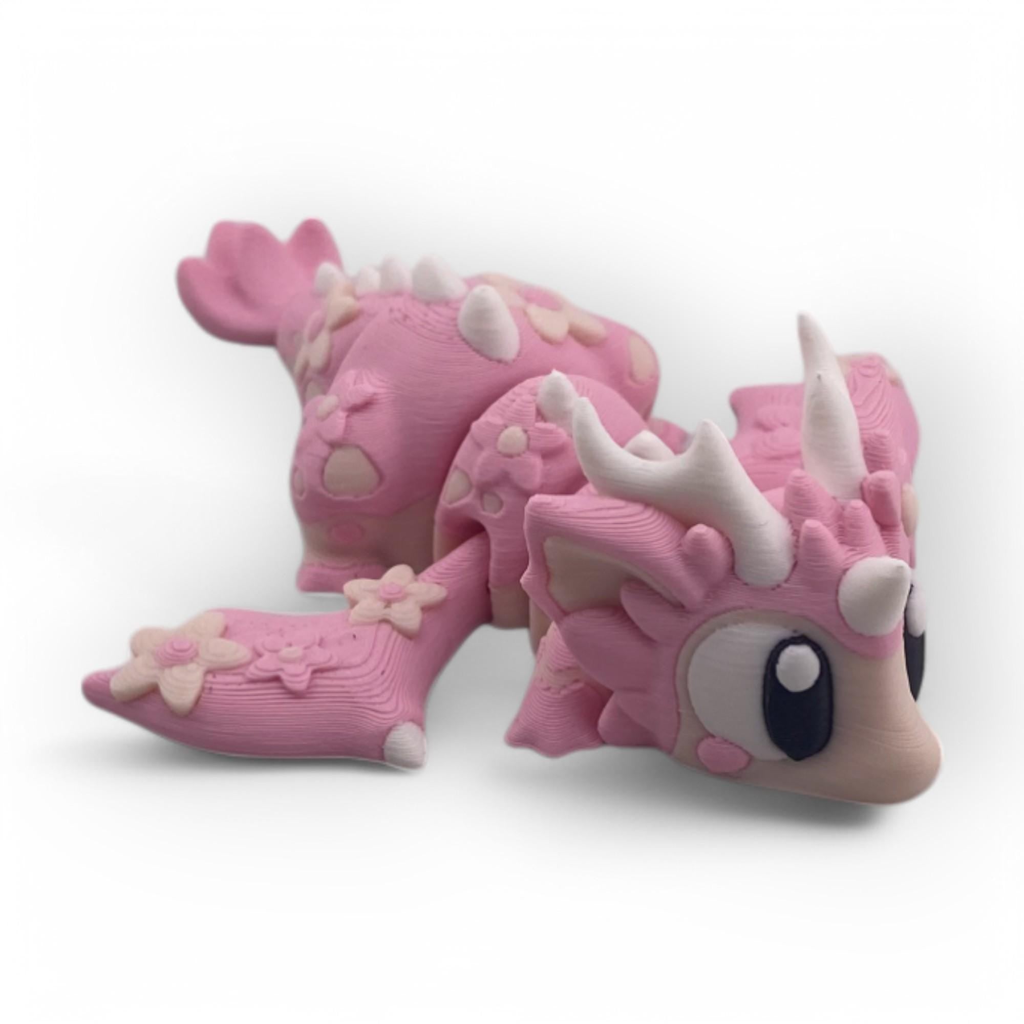 Mini 3D Printed Dragon & Egg Personalized Fantasy Gift