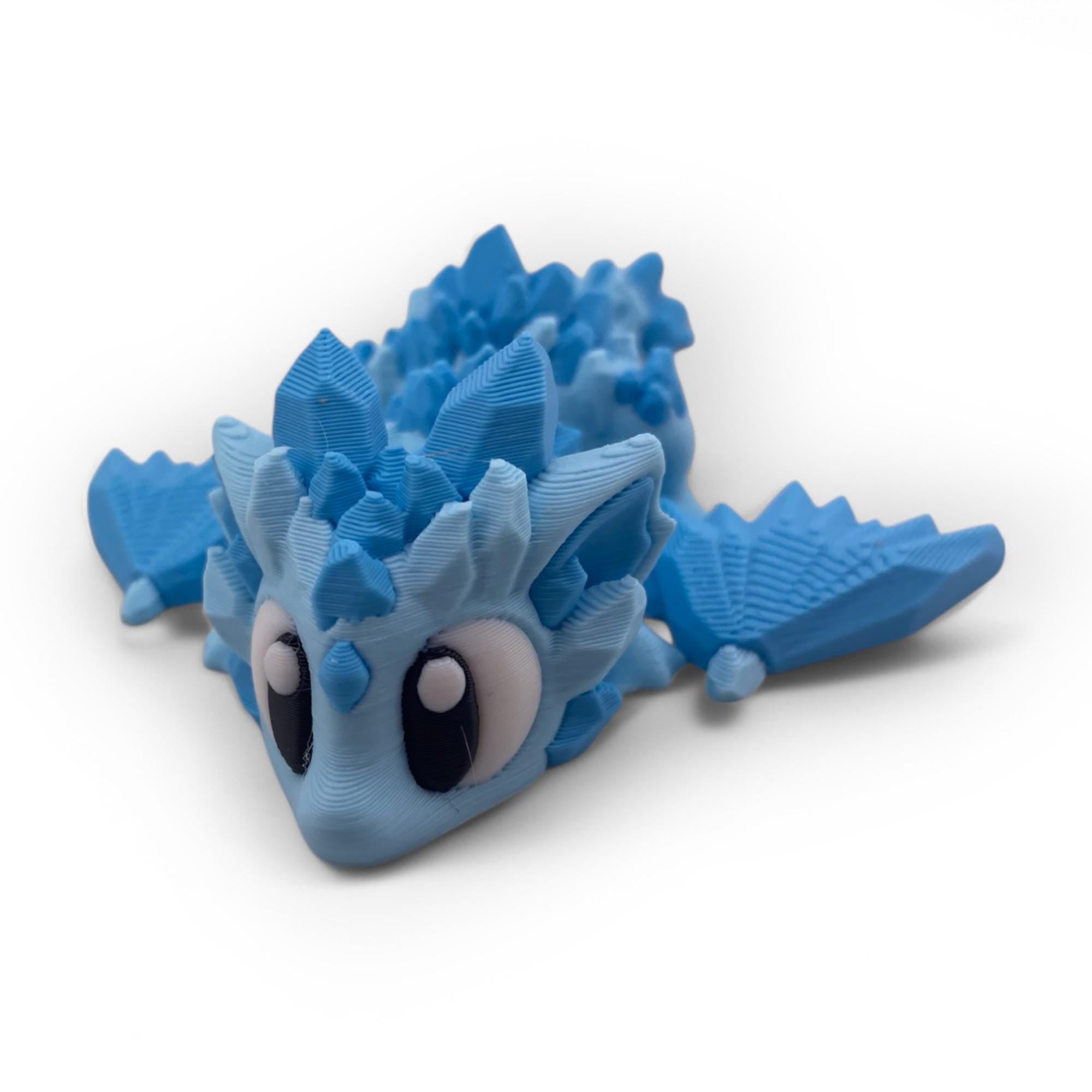 Mini 3D Printed Dragon & Egg Personalized Fantasy Gift