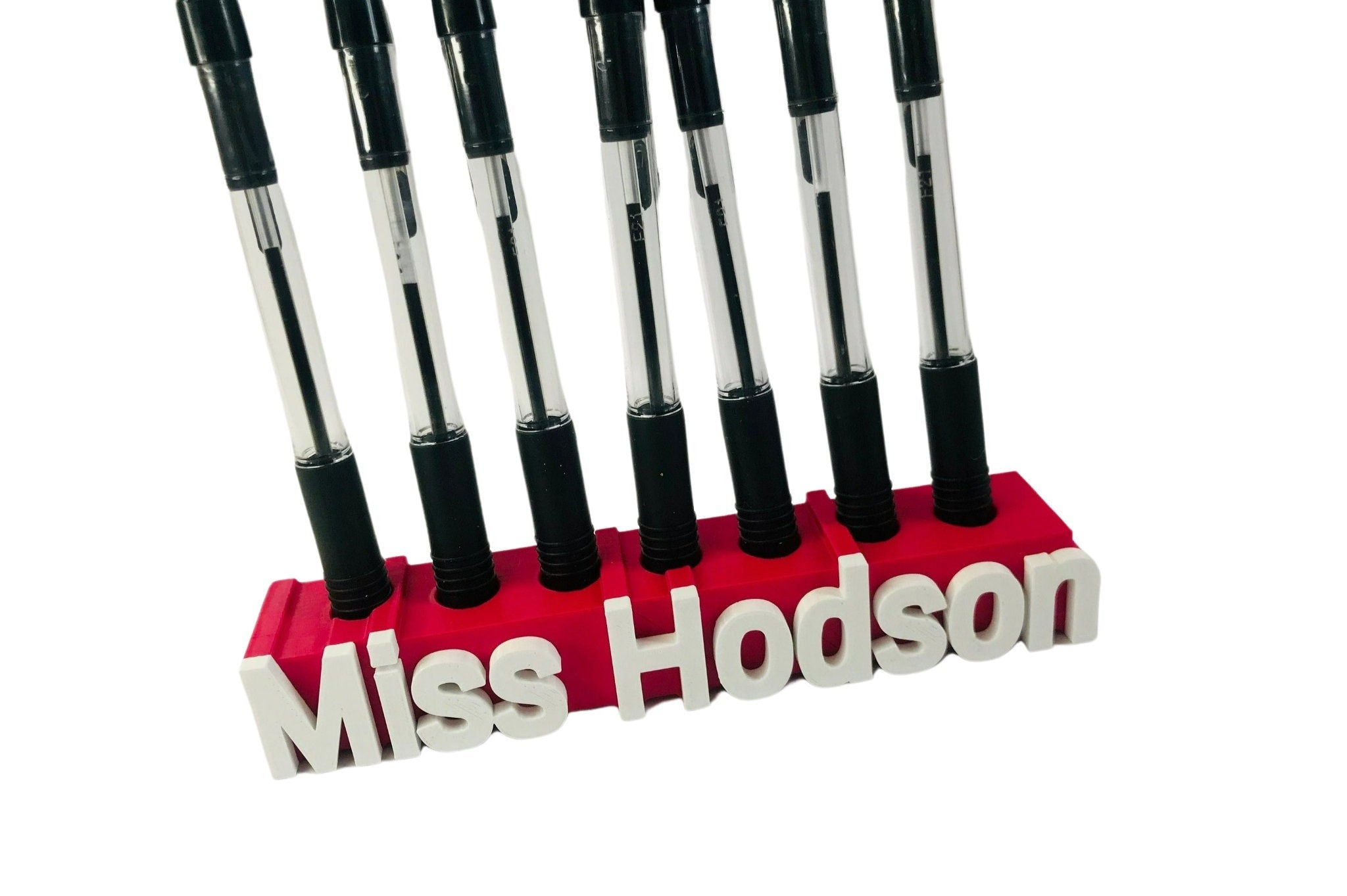 Personalised Pen Pot for Teachers and RN Gifts Desk Accessory