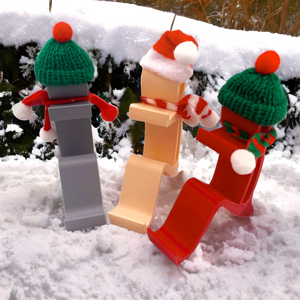 3D Printed Stickman Phone and Tablet Stand Gift Idea